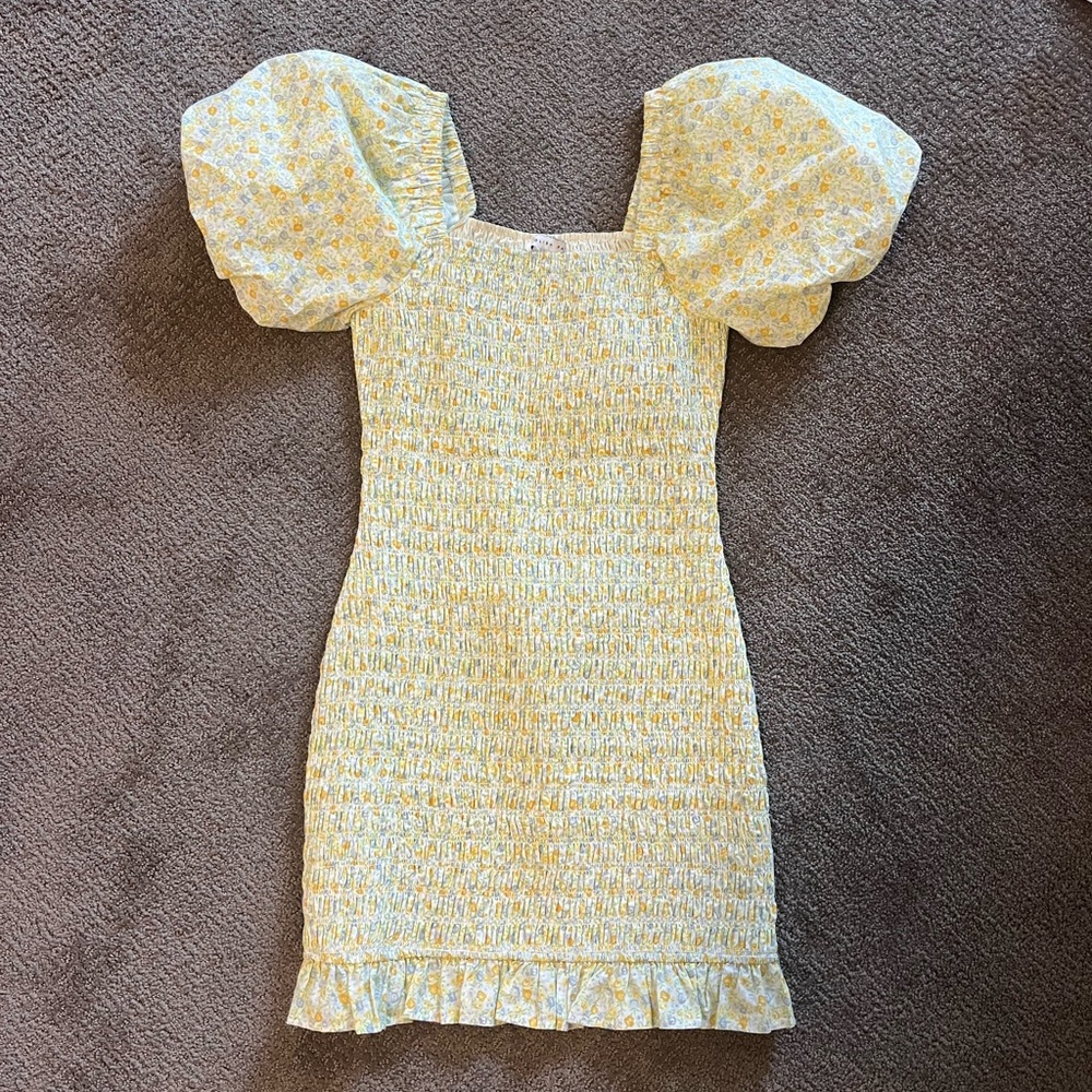 WORN ONCE English Factory stretchy mini dress